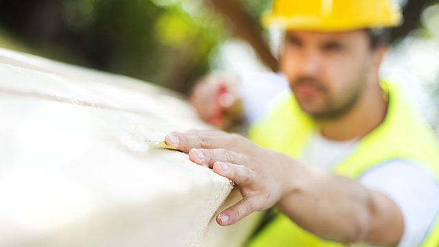 Trabalhando na construção