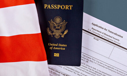 Processo de cidadania por naturalização para cônjuge de americano