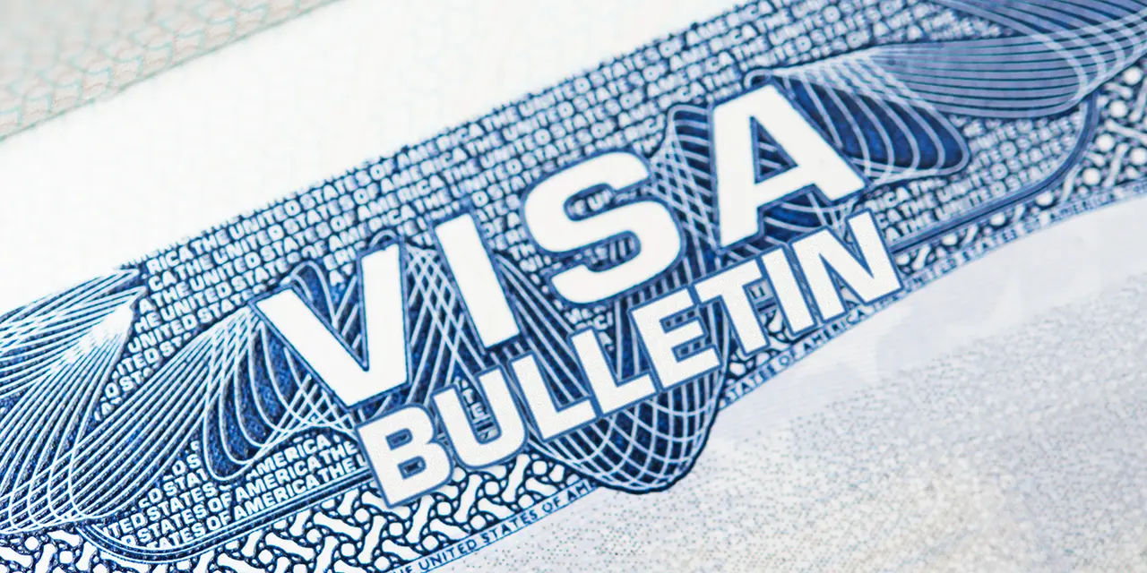 A retrogressão do boletim de vistos