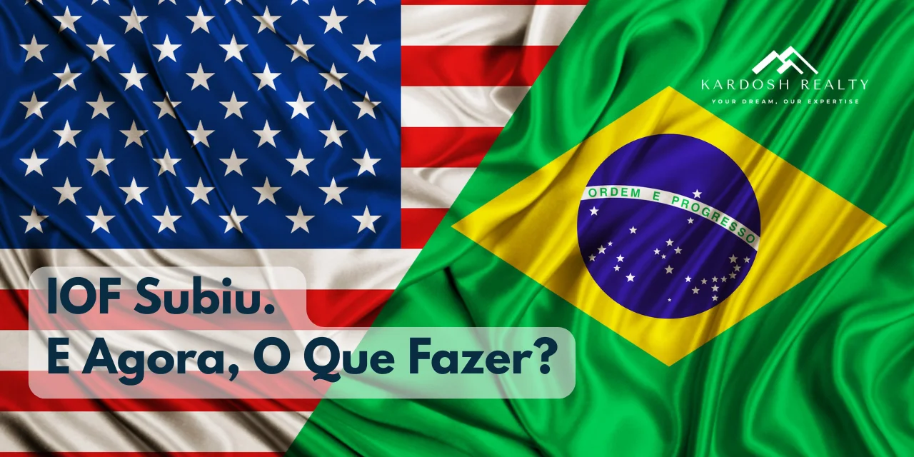 Aumento do IOF no Brasil impulsiona investimento de brasileiros no mercado imobiliário da Flórida