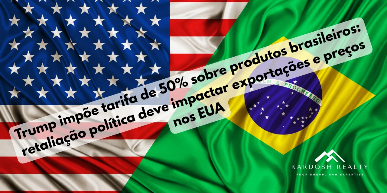 A nova tarifa dos EUA e o Real em queda: um alerta para quem ainda está 100% atrelado ao Brasil