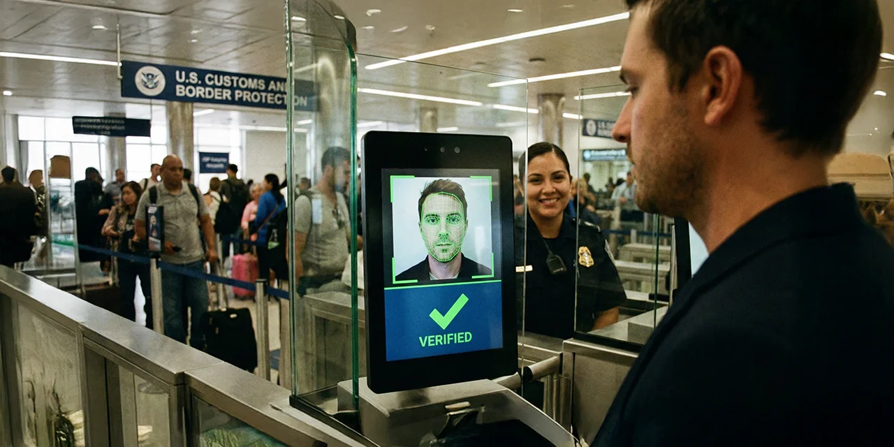 Biometria em toda entrada e saída dos EUA