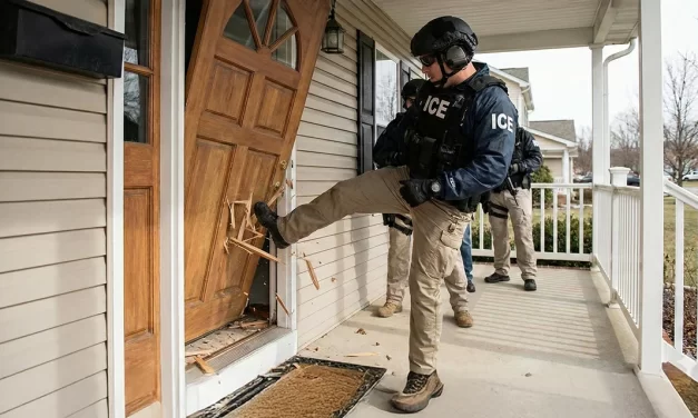 ICE entrando nas casas sem ordem judicial
