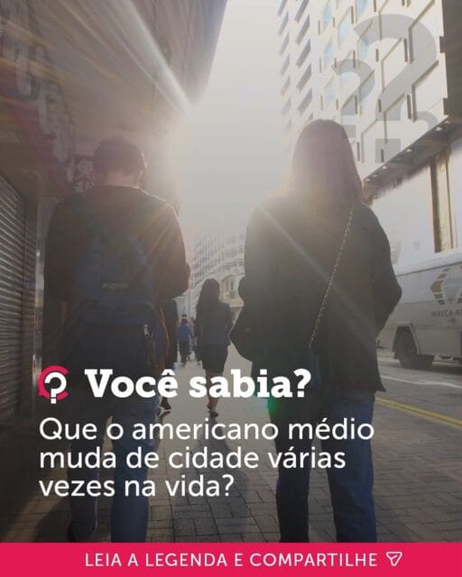 Mobilidade é normal. As pessoas seguem oportunidades de trabalho e crescimento sem apego excessivo ao lugar.
Isso amplia possibilidades profissionais.
Você mudaria de estado por uma oportunidade melhor?

#eua #americanos #vidanoseua #moradia