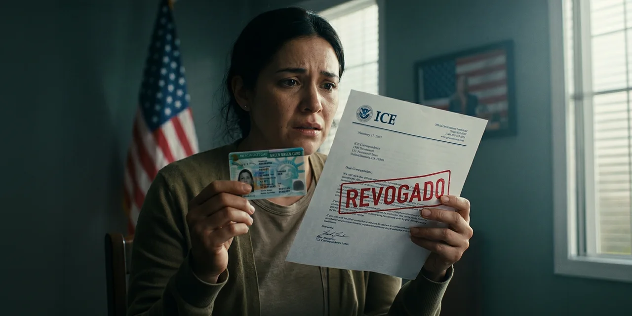 Green card revogado